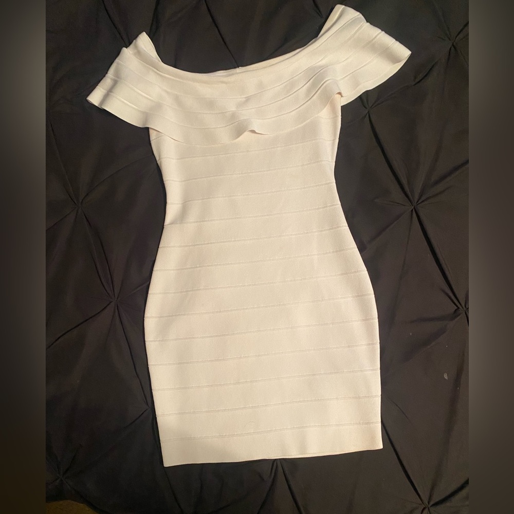 Size Small mini white dress